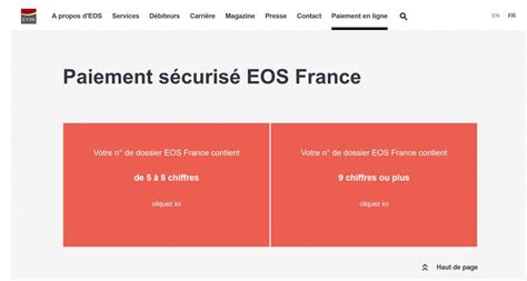 eos contentia contact|EOS France